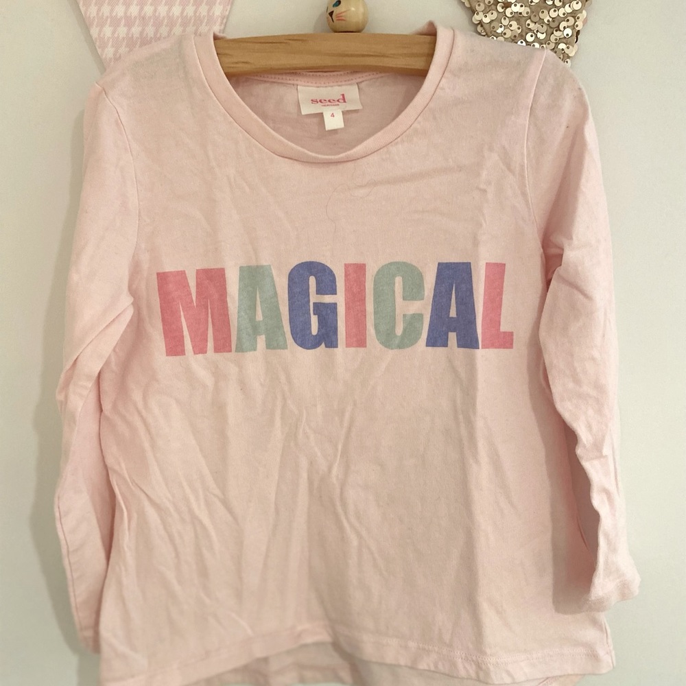 Seed Heritage - Aussie brand. Magical, long sleeve t-shirt.  Size 4